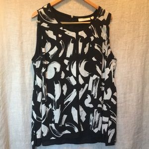 Sejour Tank top lined. 18W